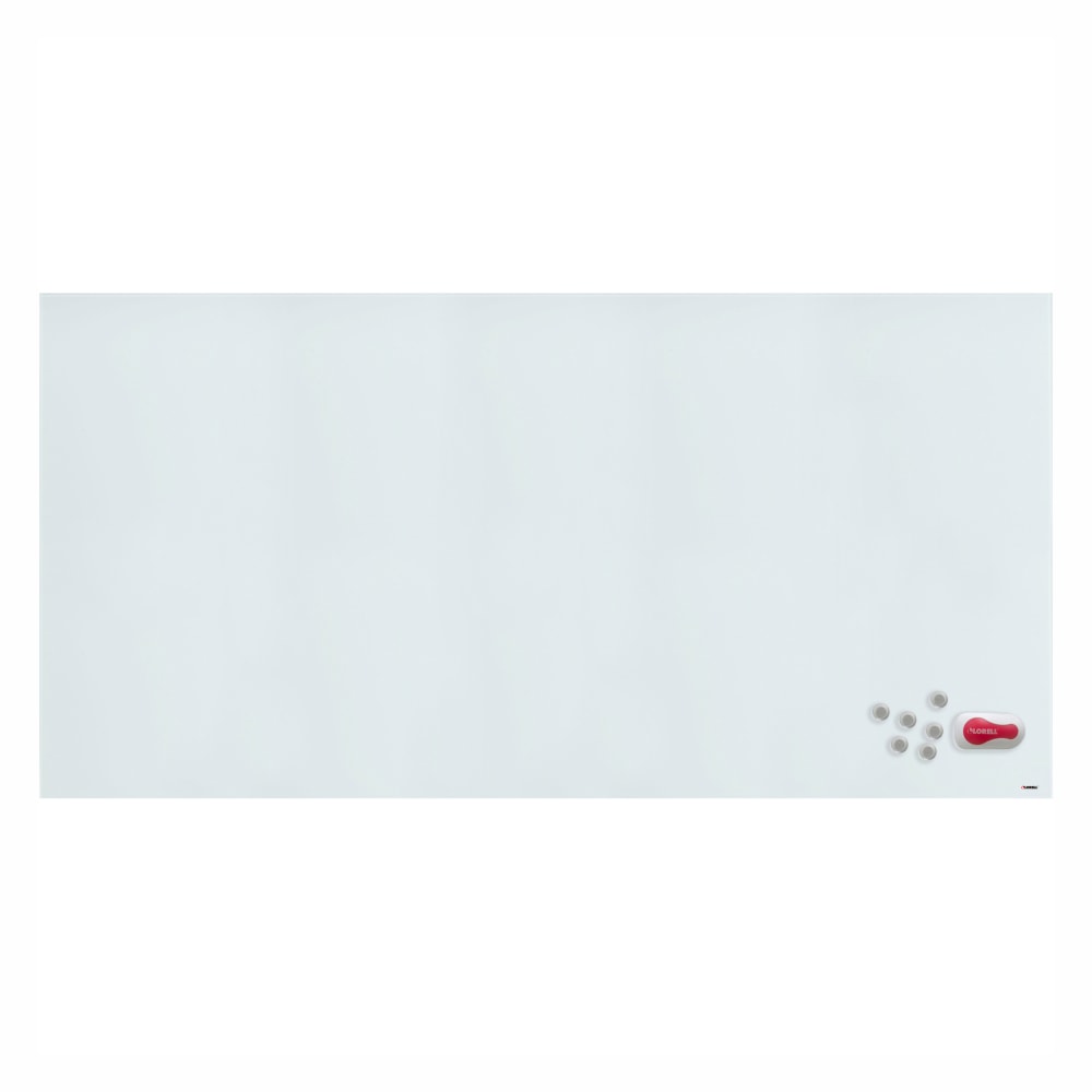 Lorell® Magnetic Dry-Erase Whiteboard, 48" x 96", White