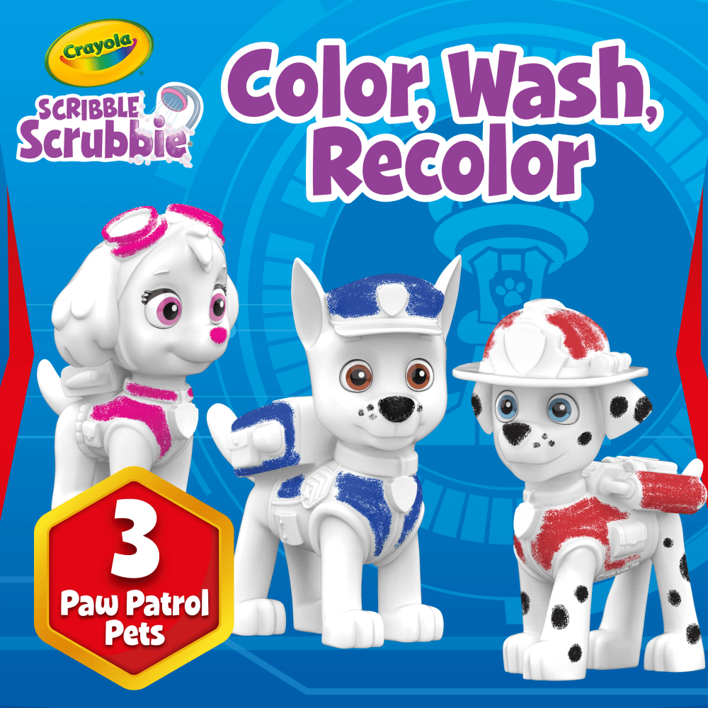 Crayola Scribble Scrubbie Pets Paw Patrol & Tattoo