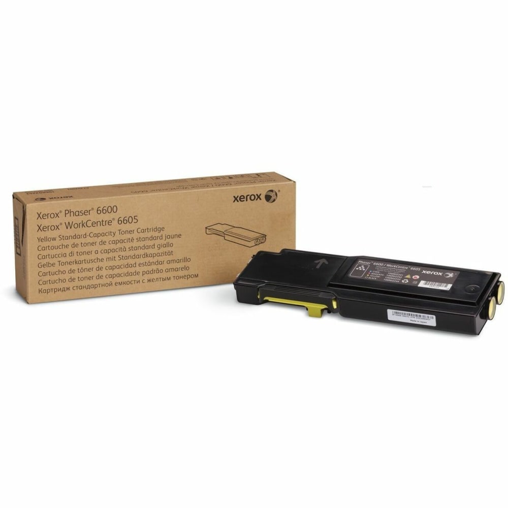 Xerox® 6600 Yellow Toner Cartridge, 106R02243
