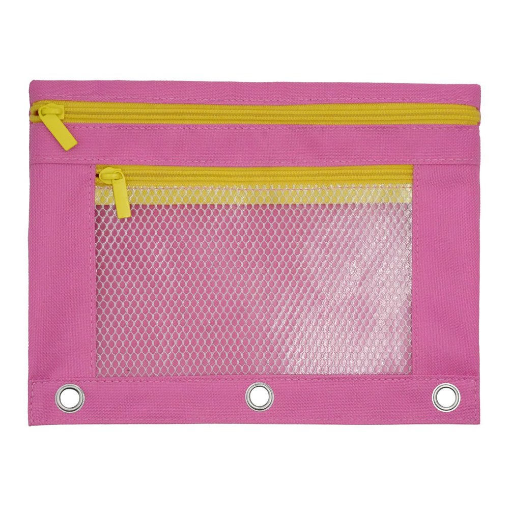Office Depot® Brand Pencil Pouch With Mesh Window,