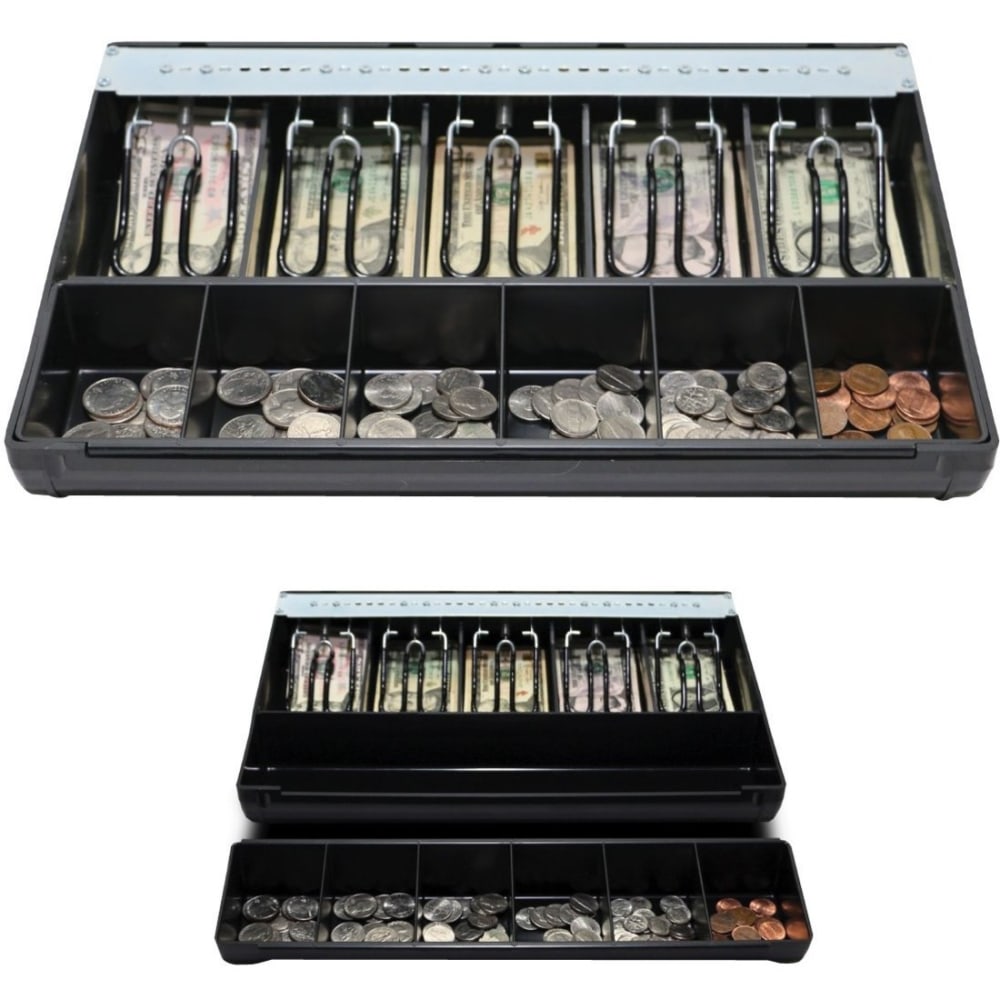 apg® Cash Drawer, 5 Bill/6 Coin Compartments, PK15U6BX