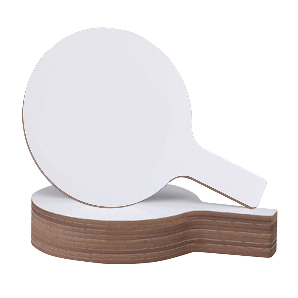 Flipside Dry-Erase Answer Paddles, 5" x 9" x