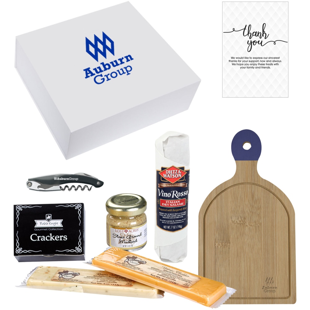 Custom Wine And Cheese Gift Set