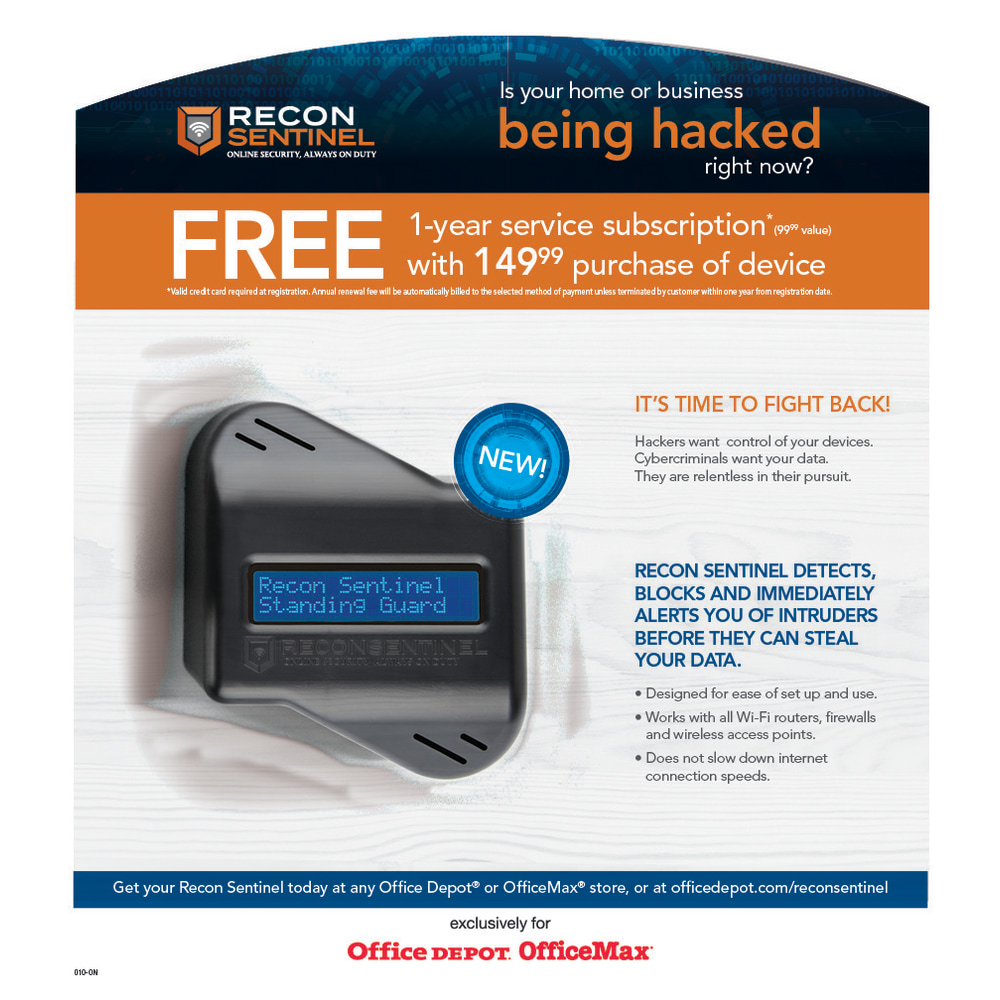 Recon Sentinel Cybersecurity Device Annual Service