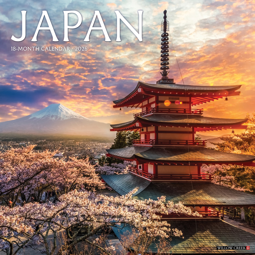 2026 Willow Creek Press Scenic Monthly Wall Calendar,