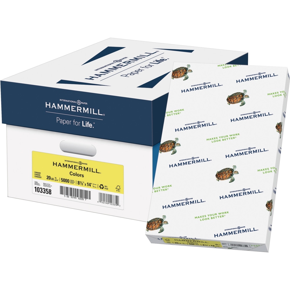 Hammermill® Colors Printer & Copy Paper, 10 Reams,