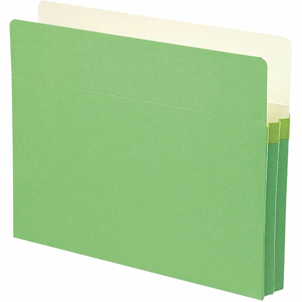 Smead® Color Top-Tab File Pockets, Letter Size, 1