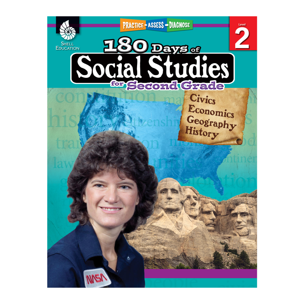 Shell Education 180 Days Of Social Studies, Grade