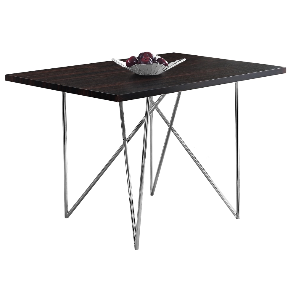 Monarch Specialties Elias Dining Table, 30"H x 47-1/2"W