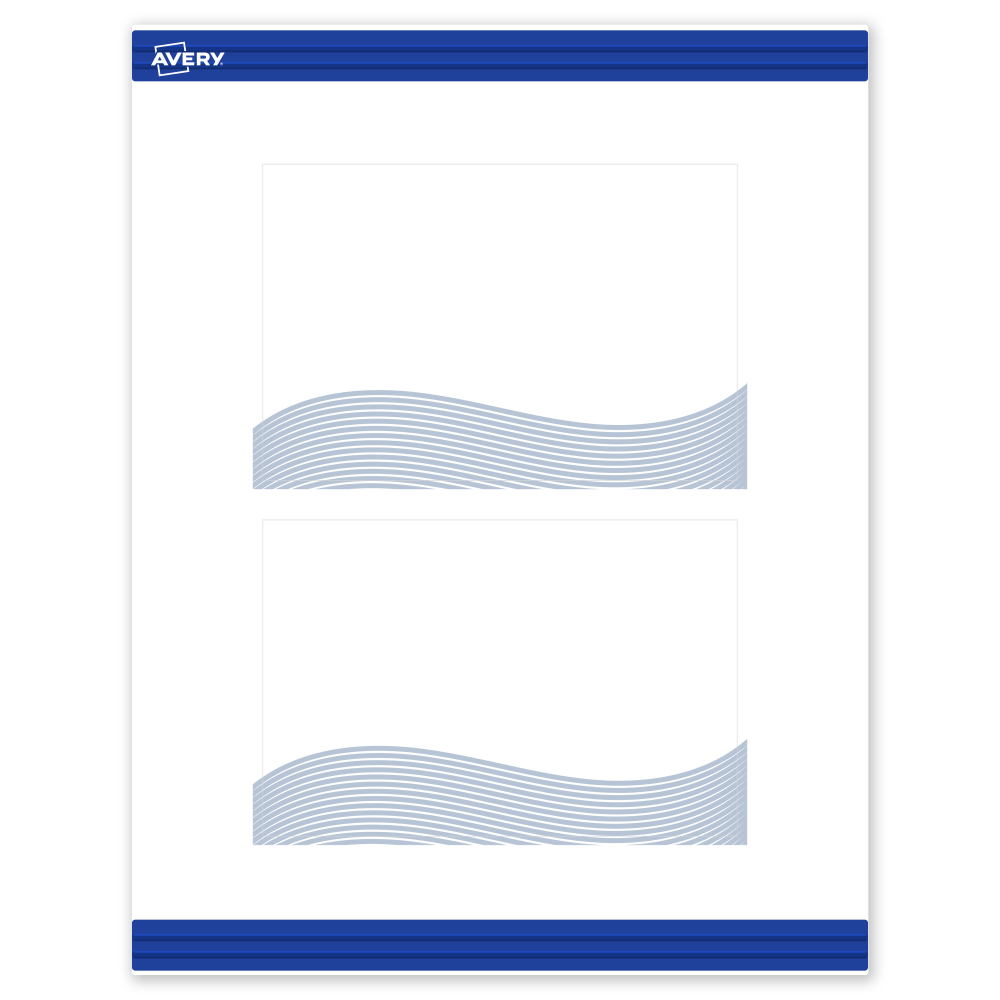 Avery® Printable Postcards With Sure Feed® Technology, 4"