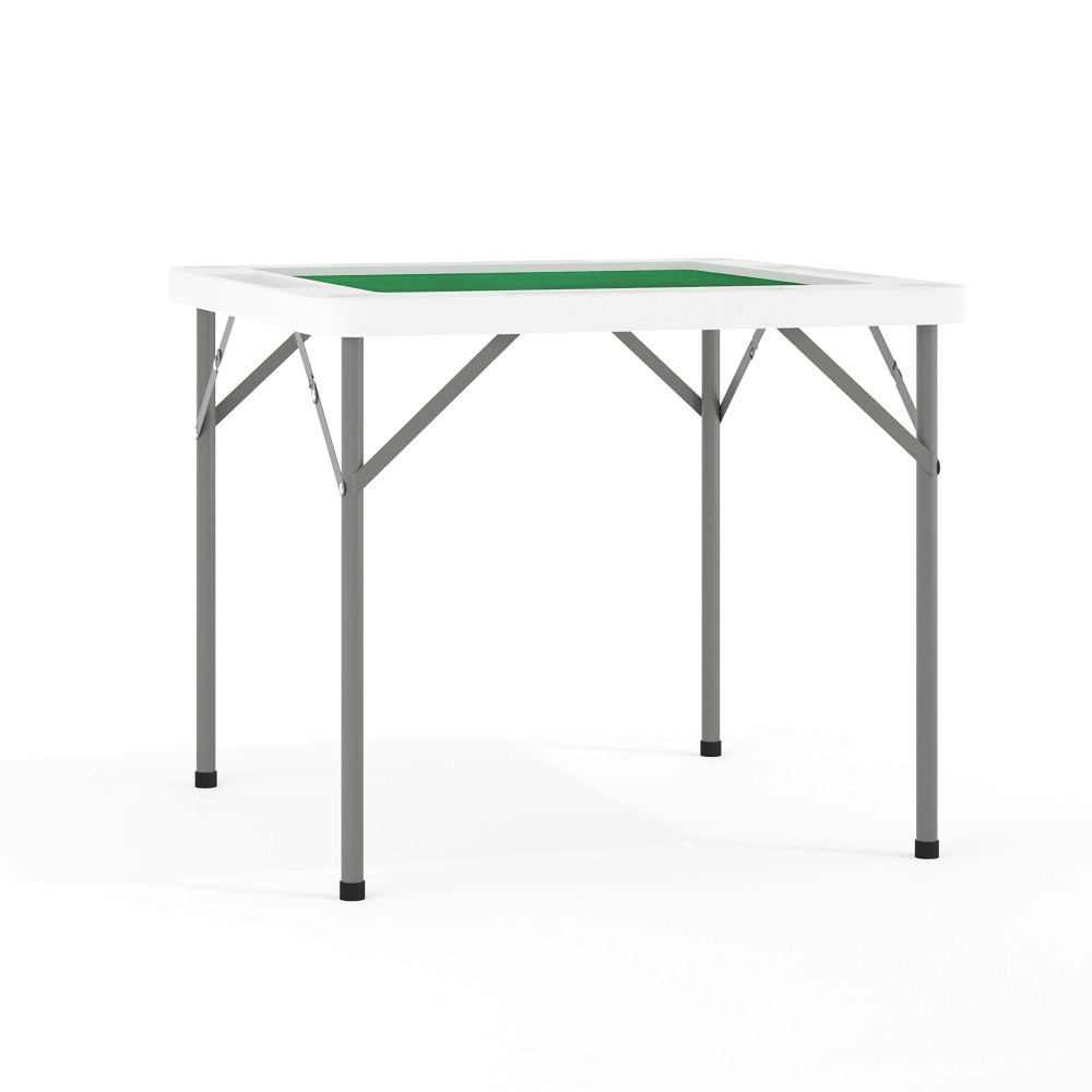 Flash Furniture Square Folding Game Table With Cup