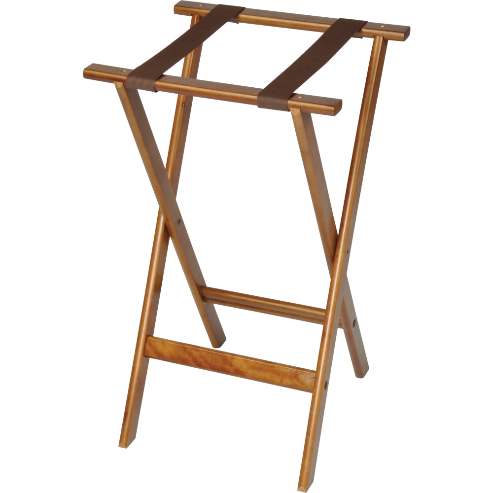CSL Deluxe Wood Tray Stands, 30”H x 18-1/2”W