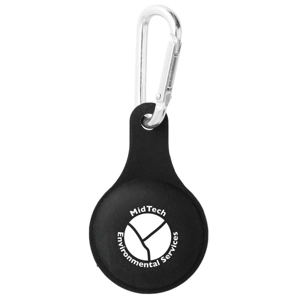 Custom Airtag Silicone Case And Carabiner, 3-1/2" x