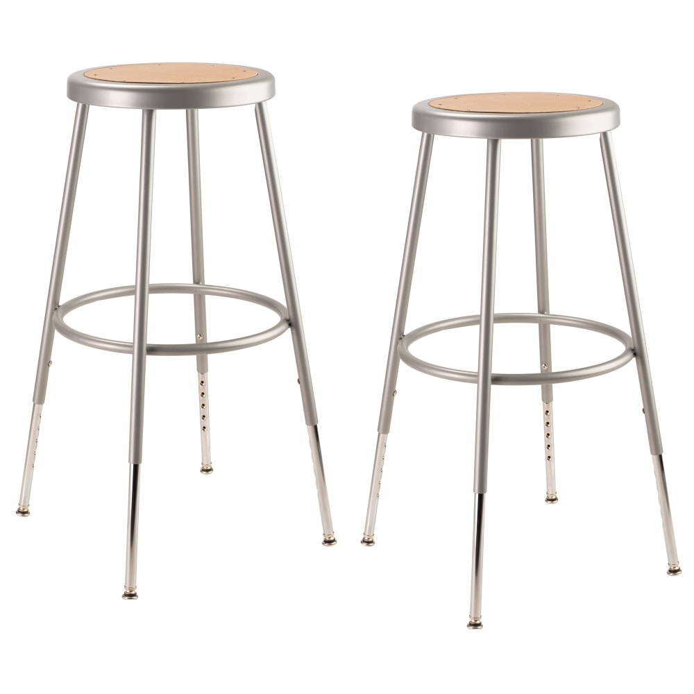 National Public Seating Adjustable Hardboard Science Stools, 25