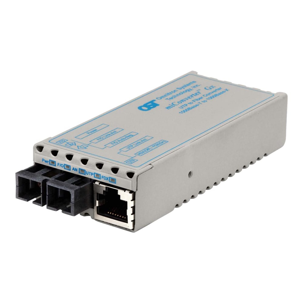 Omnitron miConverter Gx - Fiber media converter -