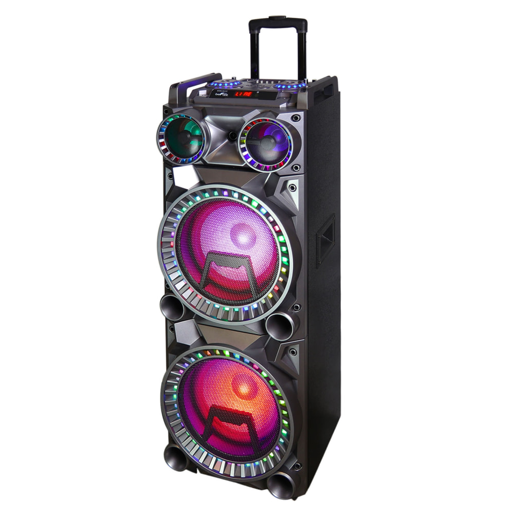 BeFree Sound Dual 10" Subwoofer Bluetooth Portable Party