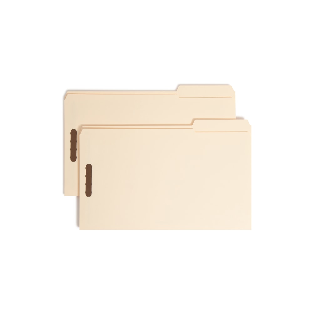 Smead® Fastener Folders With Reinforced Tab, 2" Capacity,