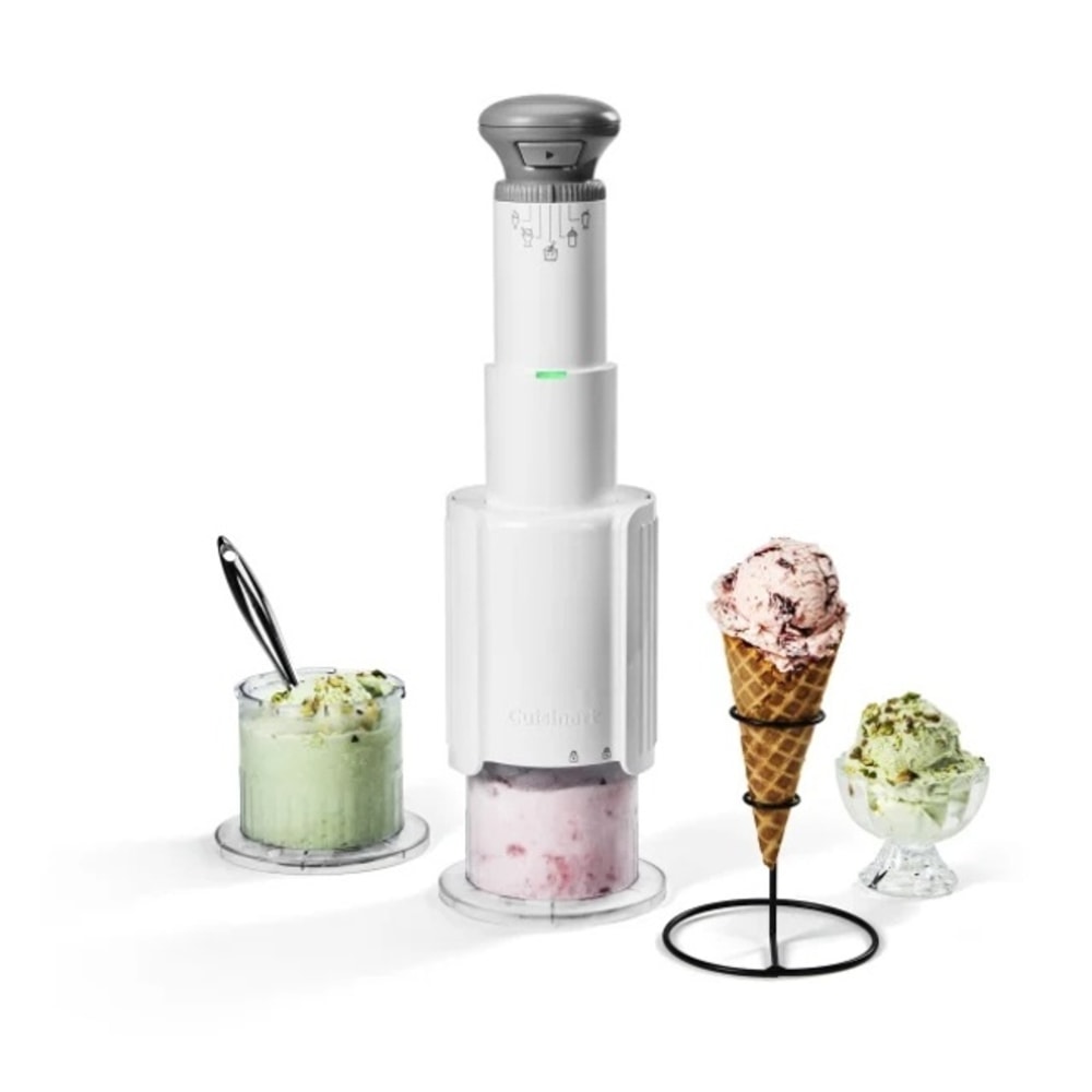 Cuisinart FastFreeze Ice Cream Maker, 1 Quart, White,