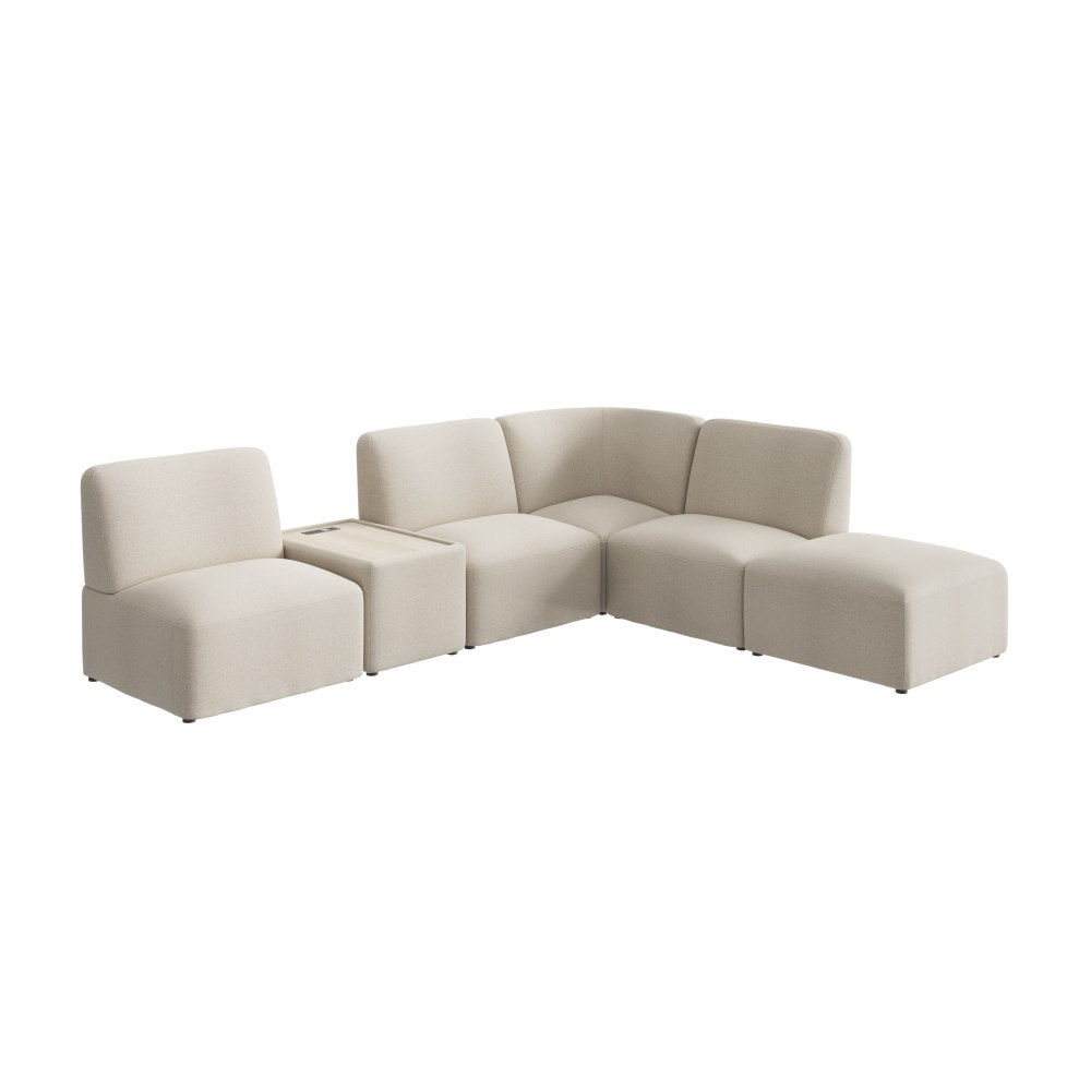 Bush Business Furniture Assemble Modular 5 Seater L