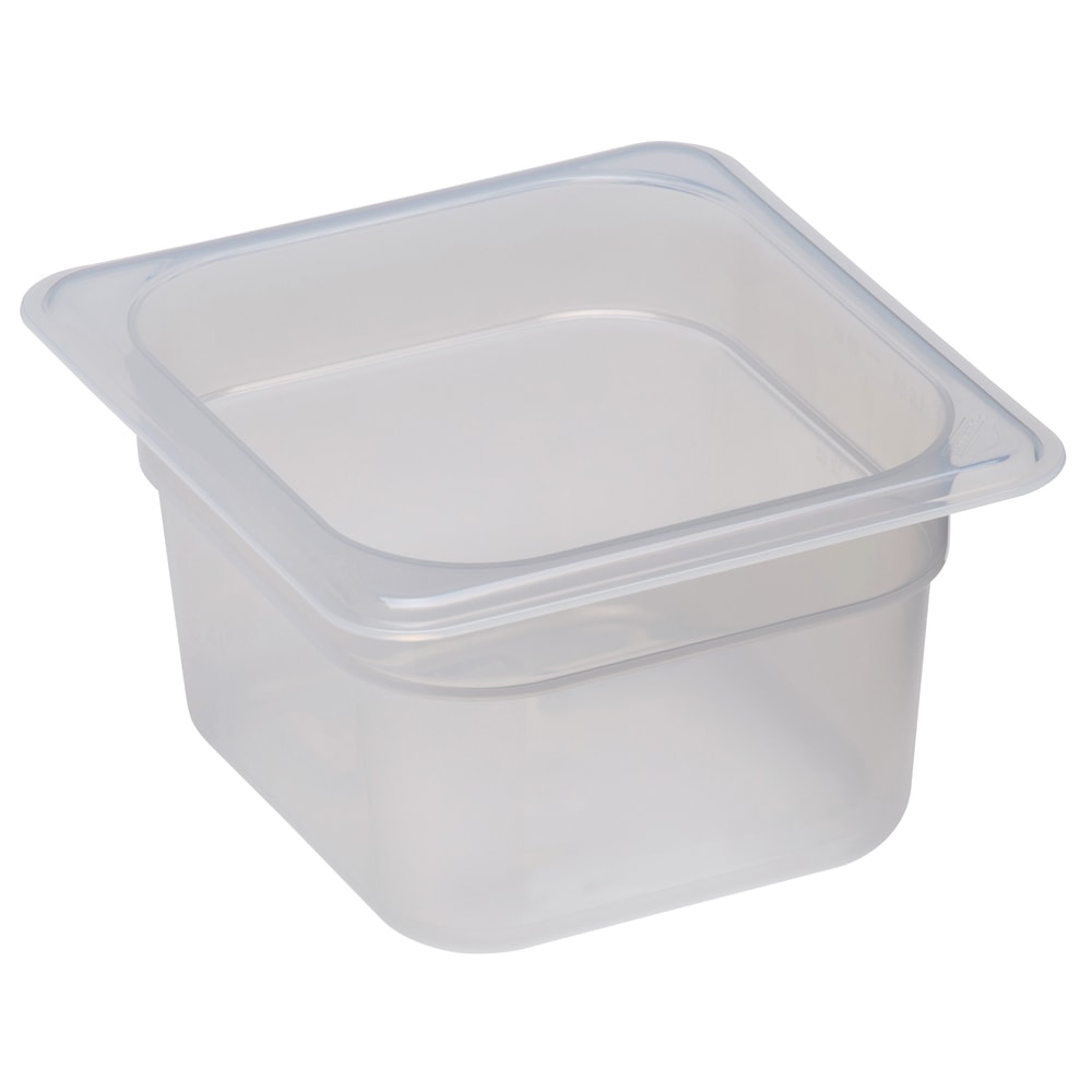 Cambro Translucent GN 1/6 Food Pans, 4"H x
