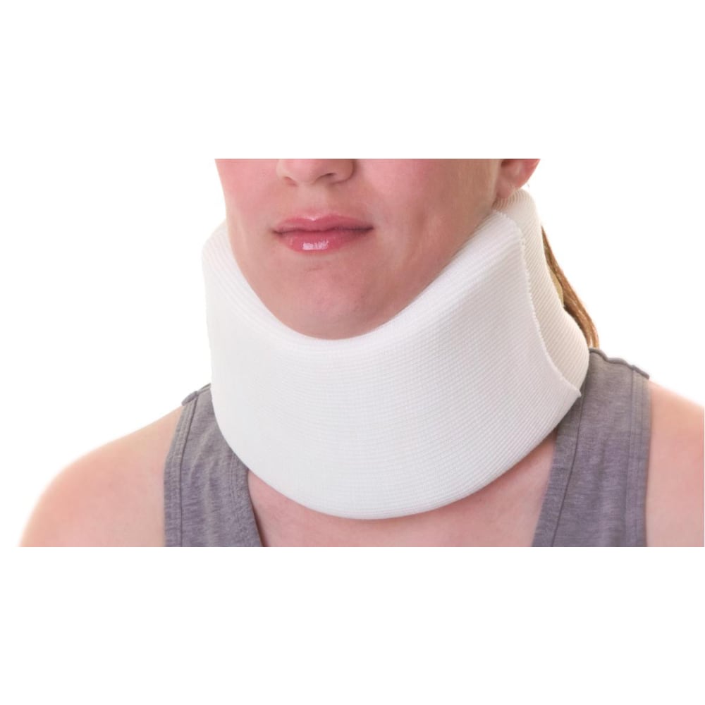 Medline Soft Foam Cervical Collar, Medium/X-Large, 3 3/4"