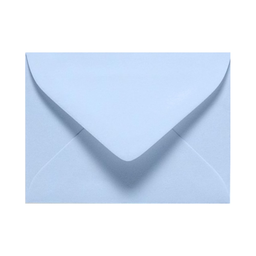 LUX Mini Envelopes, #17, Gummed Seal, Baby Blue,