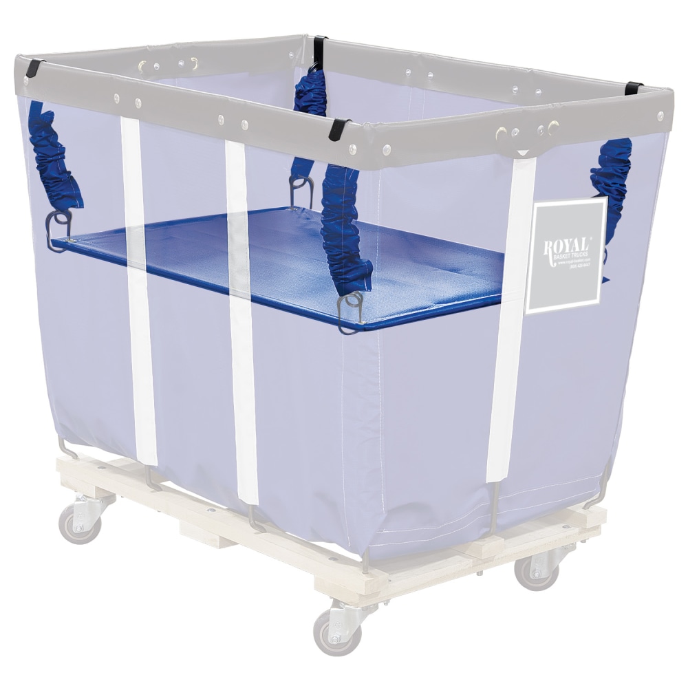 Royal Basket Trucks 16 BU Spring Lift, Blue