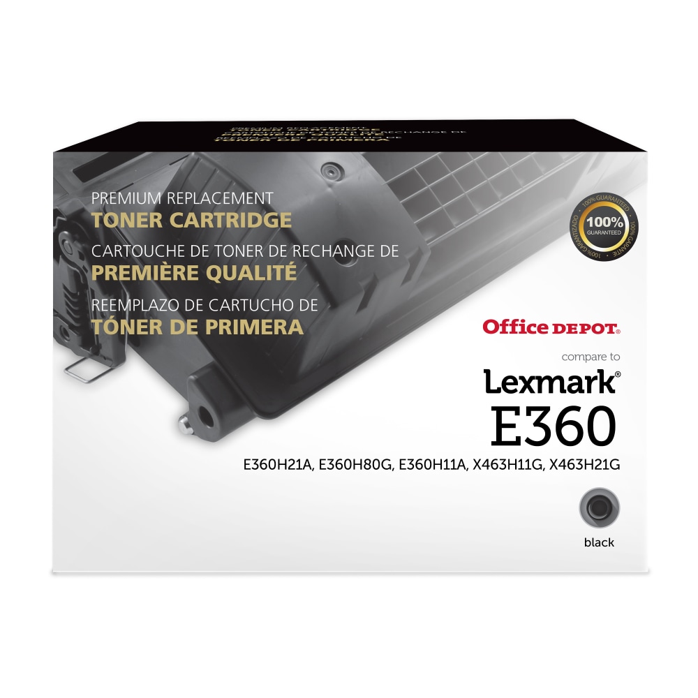 Office Depot® Remanufactured Black Toner Cartridge Replacement