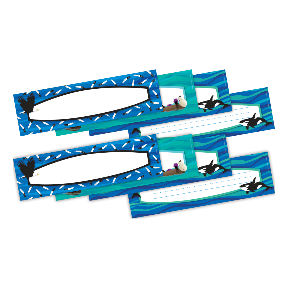 Barker Creek Double-Sided Name Plates, 12" x 3-1/2",