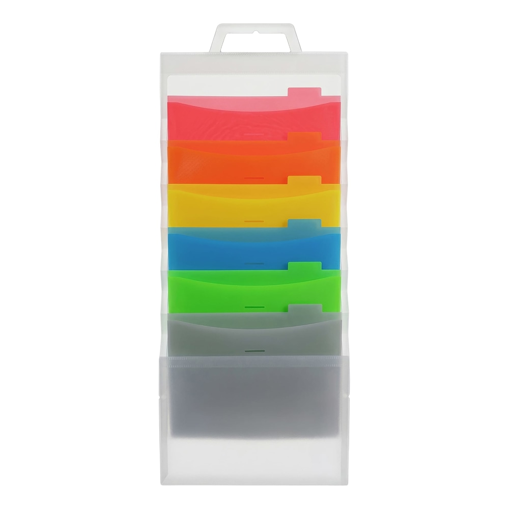 Office Depot® Brand 6-Pocket Cascading Wall File With