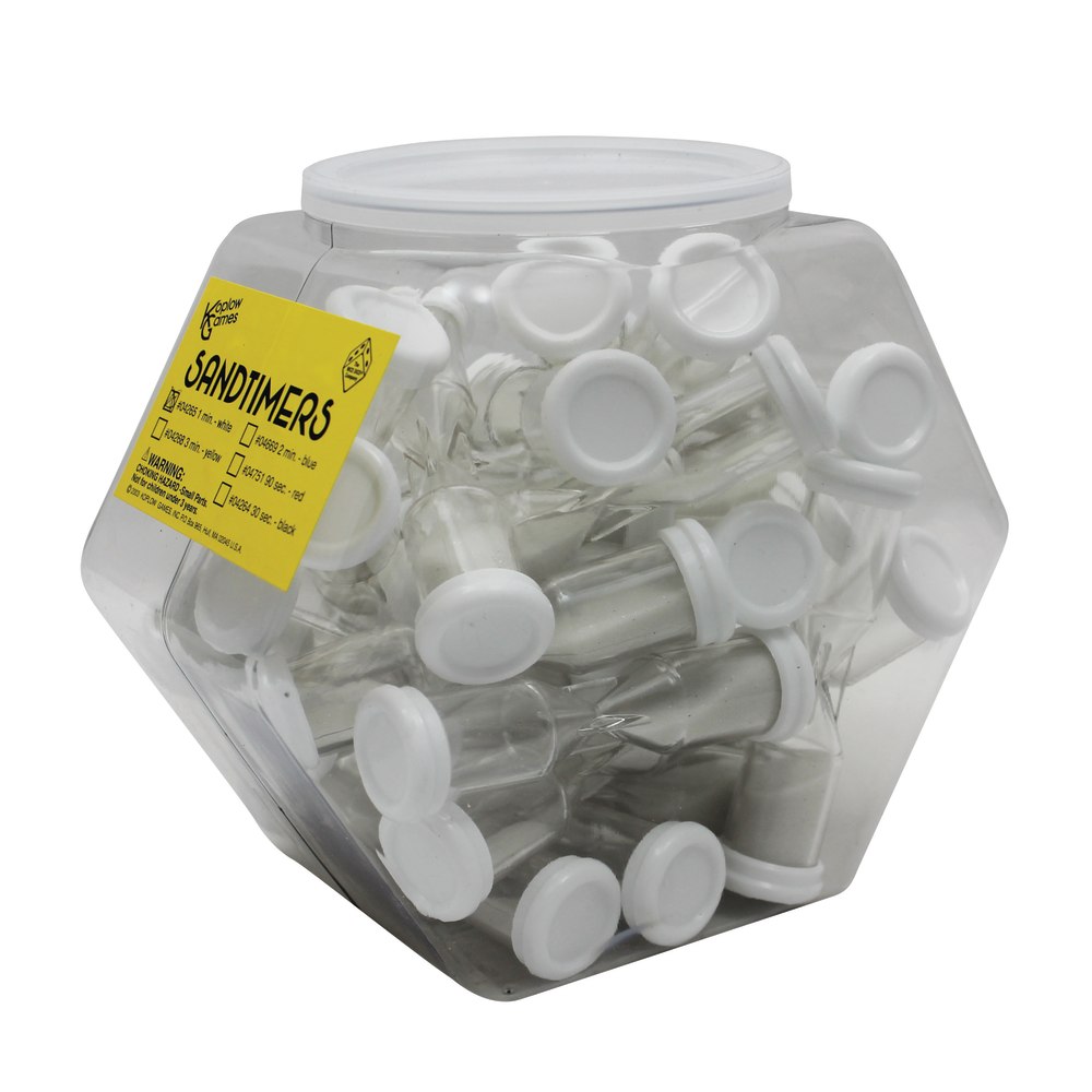 Koplow Games 1-Minute Sand Timer, Ages 4-12, Pack
