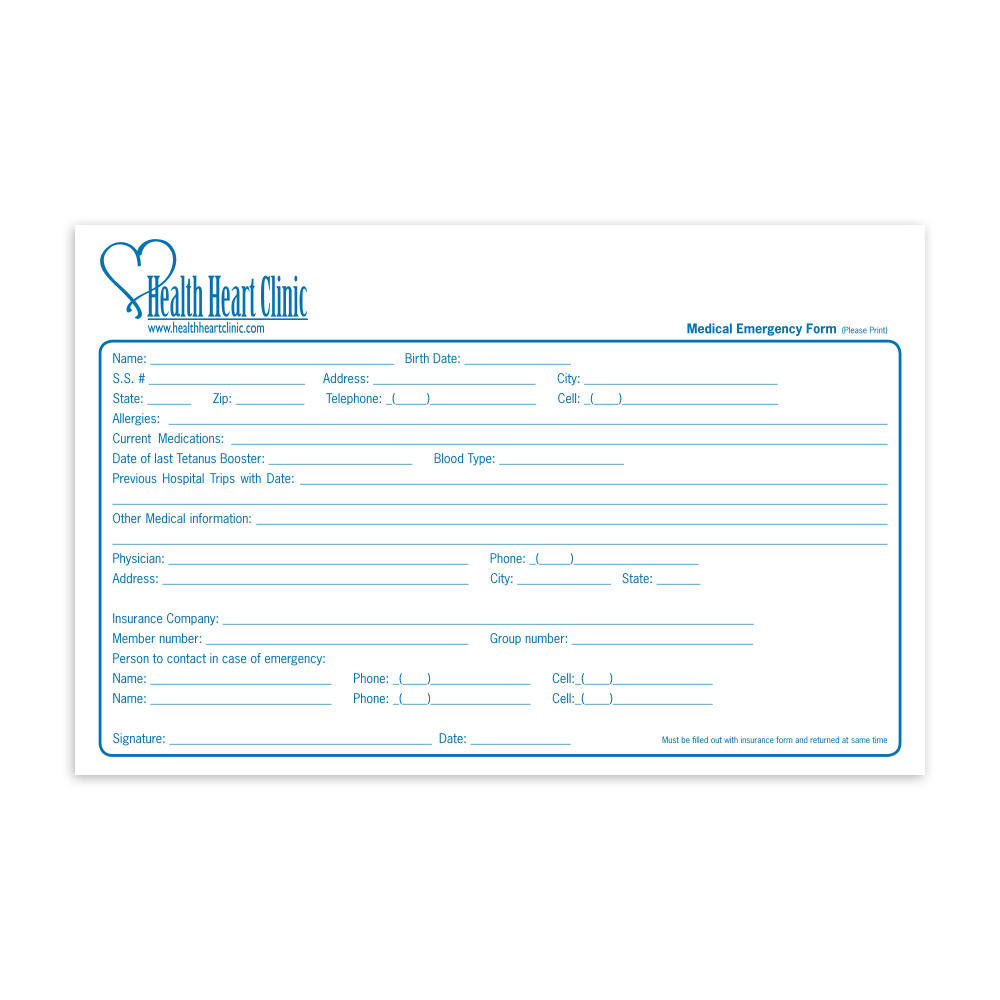 Custom Carbonless Business Forms, Create Your Own, Black