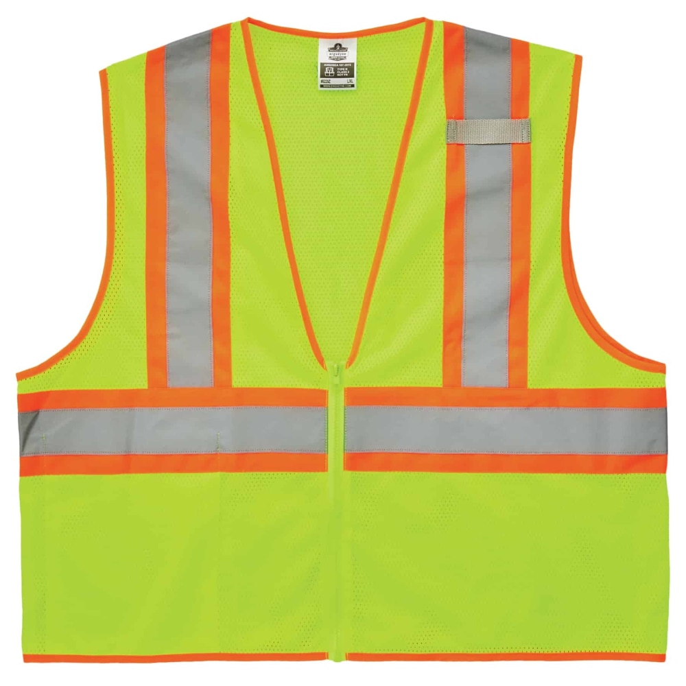 Ergodyne GloWear Safety Vest, Economy 2-Tone, Type-R Class