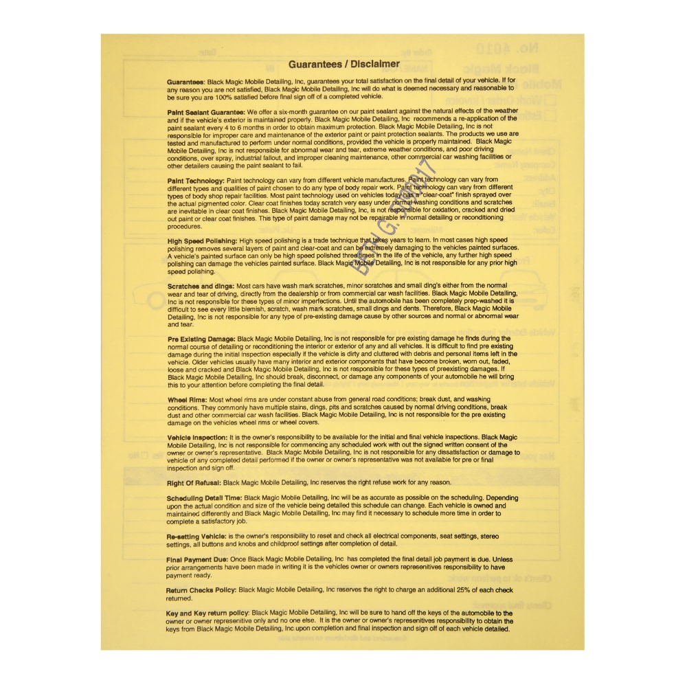 Create Your Own Multi-Part Forms, Additional Charge, Back