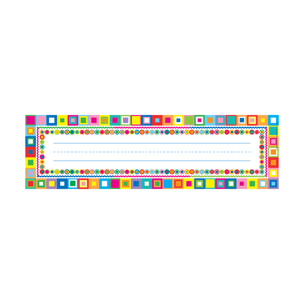 Barker Creek Single-Sided Desk Tags/Bulletin Board Signs,