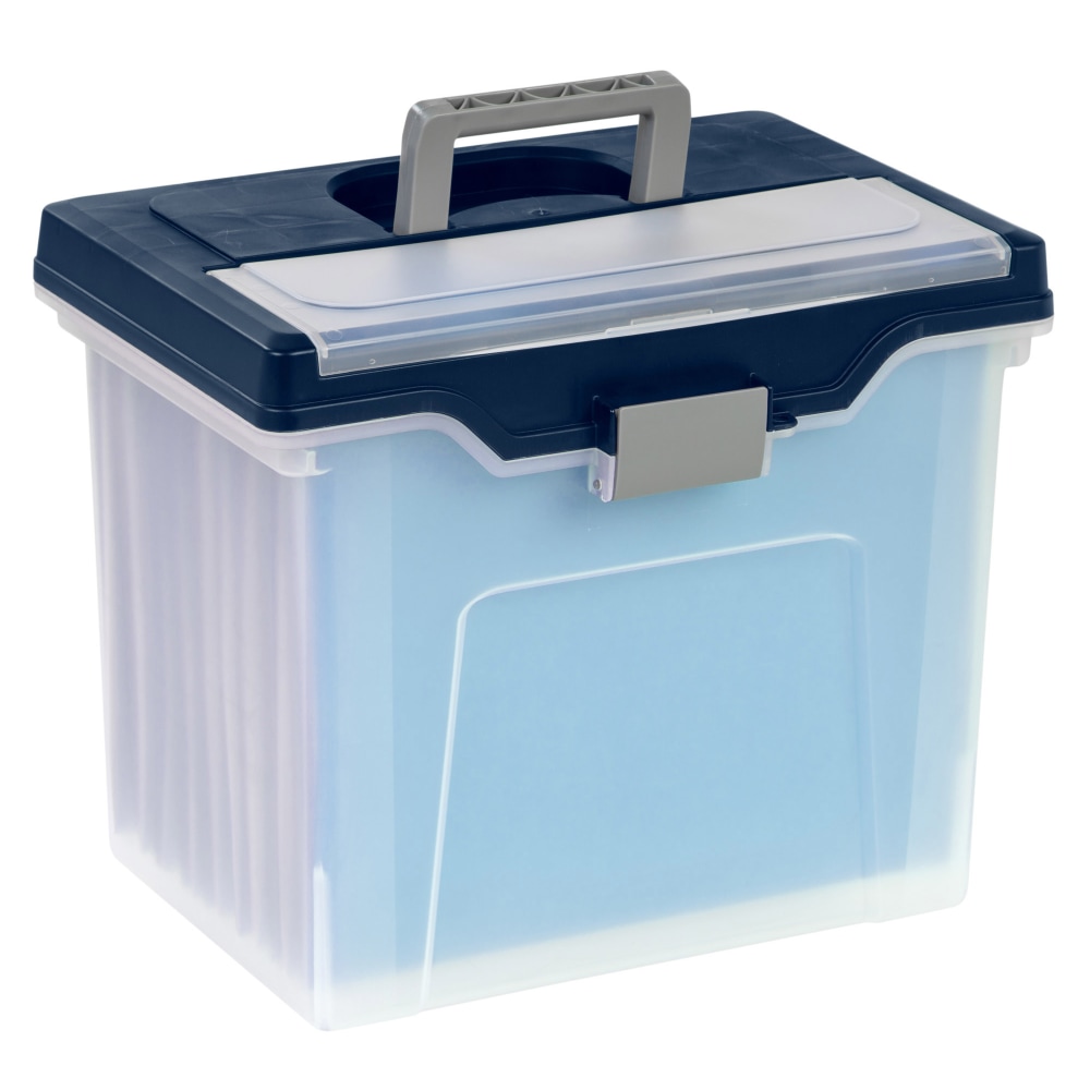 Office Depot® Brand Mobile File Box, Large, Letter