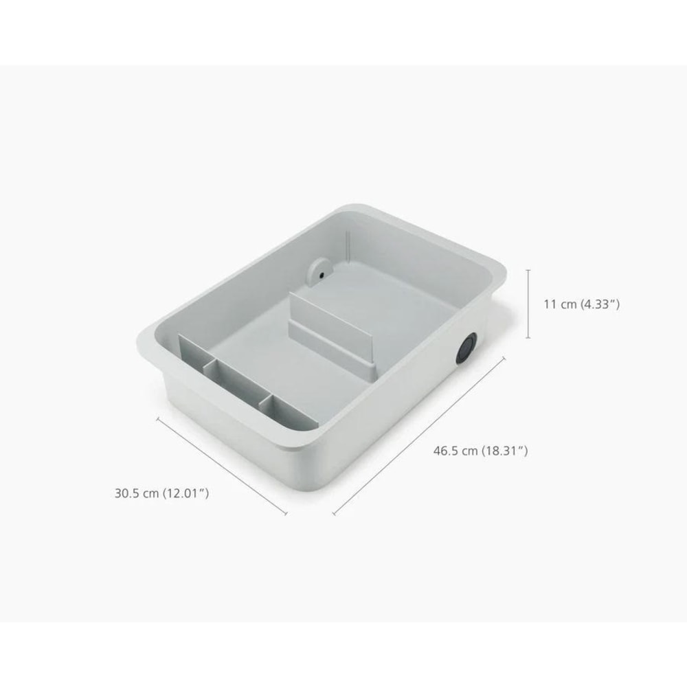 Joseph Joseph Large Kitchen Storage Caddy, Stone, Total