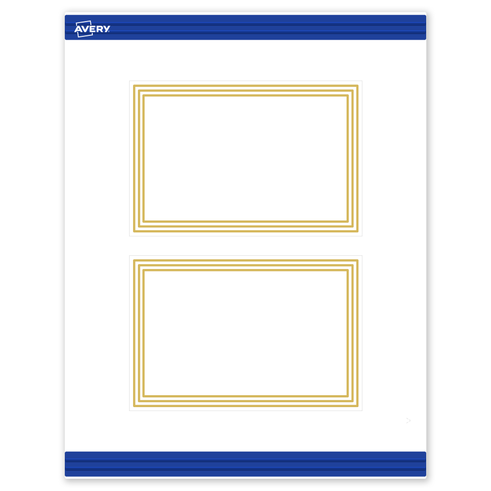 Avery® Print-To-The-Edge Postcards With Sure Feed®,