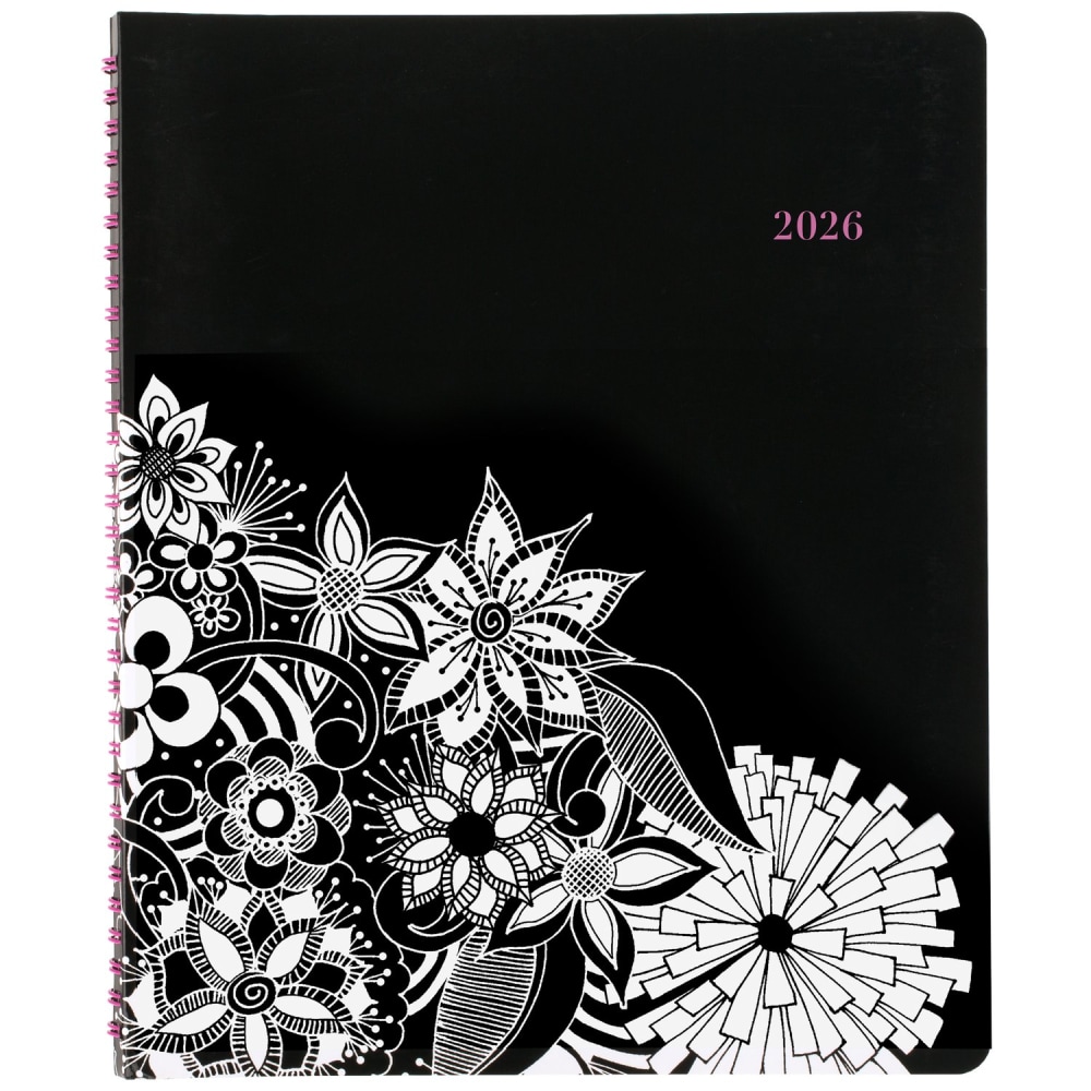 Cambridge® FloraDoodle 2026 Weekly Monthly Appointment Book