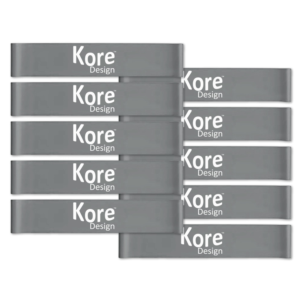 Kore Design™ Fidget Kick Bands, Silicone, 2" x