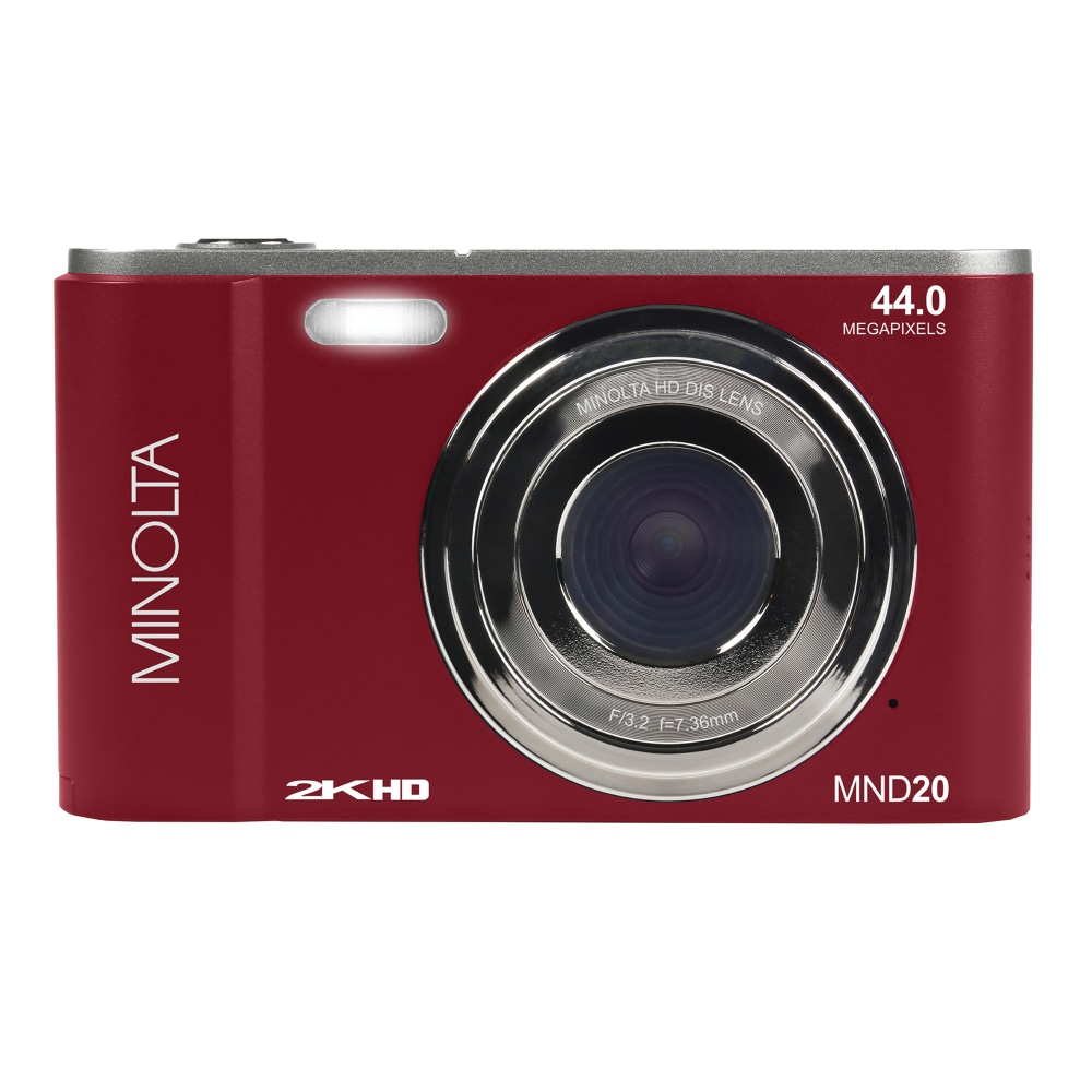 Kodak PIXPRO FZ55 16.4 Megapixel Compact Camera - Red - 1/2.3" CMOS Sensor - Autofocus - 2.7"LCD - 5x Optical Zoom - 6x Digital Zoom - Digital (IS) - 4608 x 3456 Image - 1920 x 1080 Video - Full HD Recording - HD Movie Mode