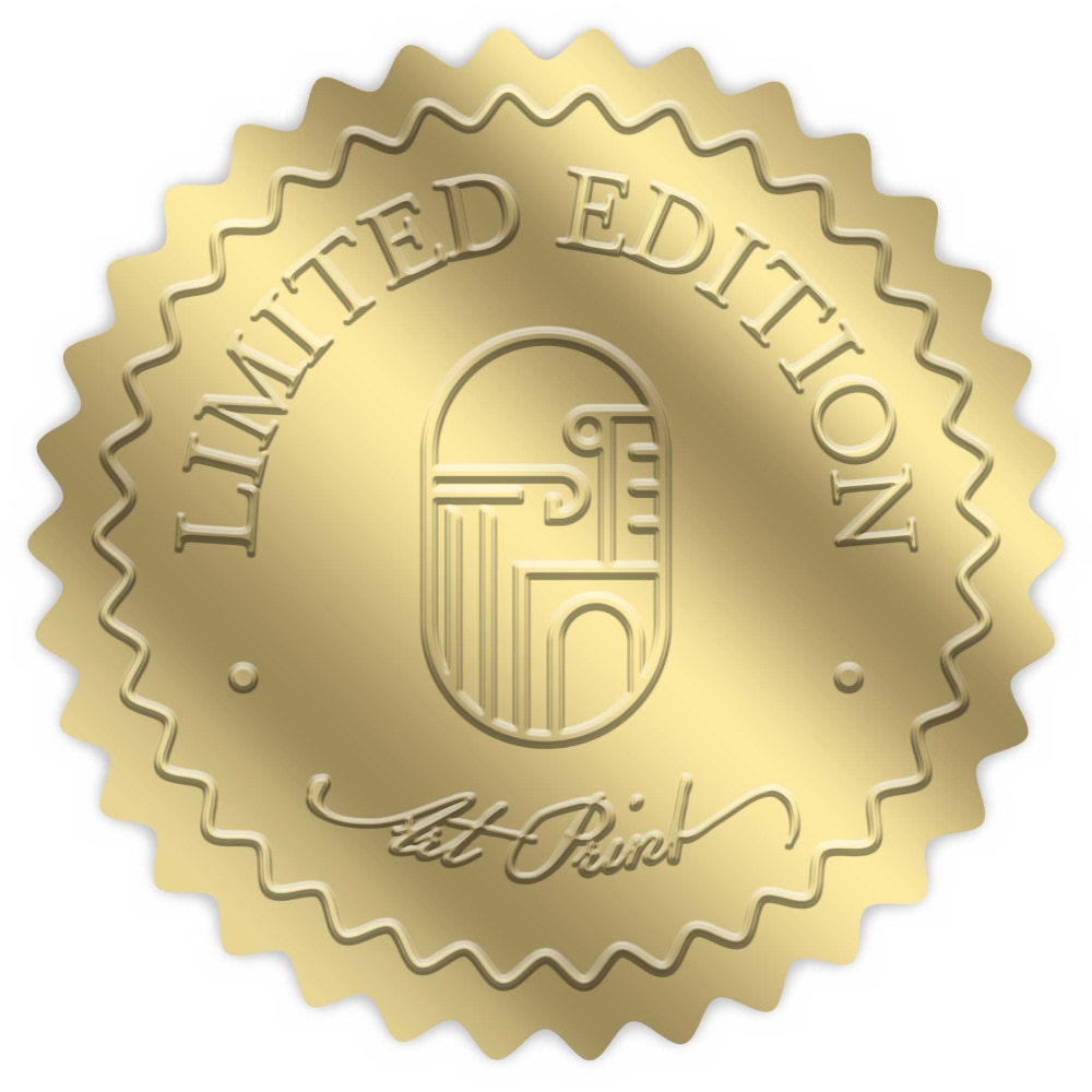 Custom Blind-Embossed Labels And Stickers, Foil Stock,