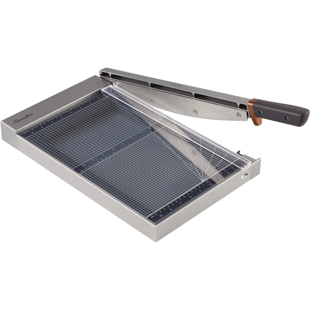 Swingline® ClassicCut Guillotine Trimmer With EdgeGlow, 25”H x