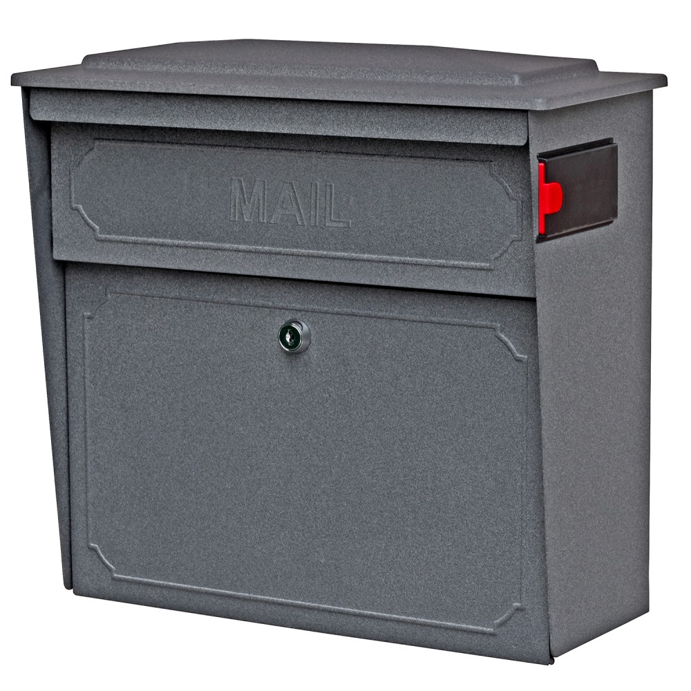 Mail Boss™ Townhouse Wall Mount Locking Mailbox, 16"H
