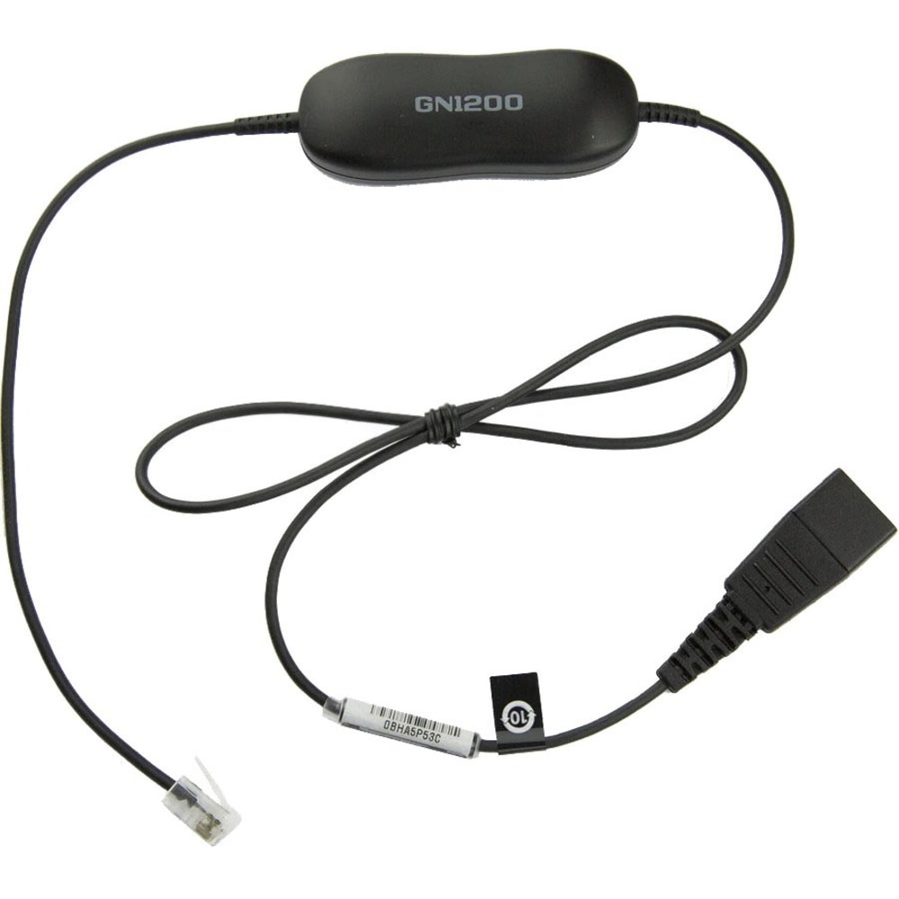 Jabra GN1200 SmartCord - RJ-9 Male - 20in