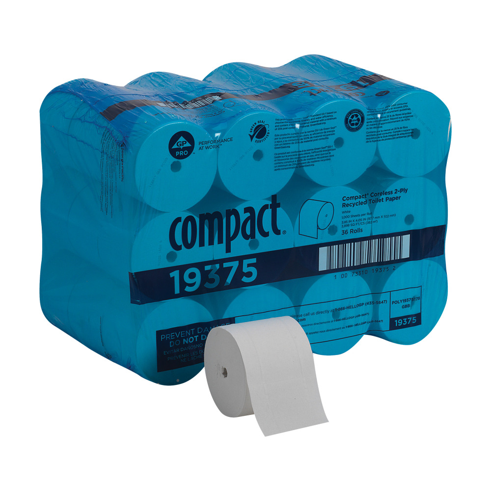 Compact by GP PRO, 2 Ply, Coreless Recycled
