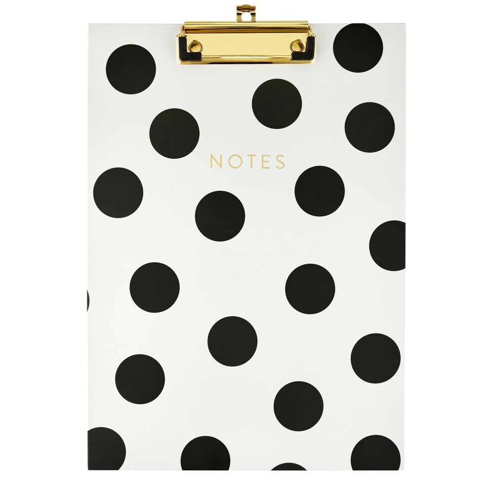 Eccolo Envelope PU Padfolio, 11” x 8-1/2”, Ivory/Black