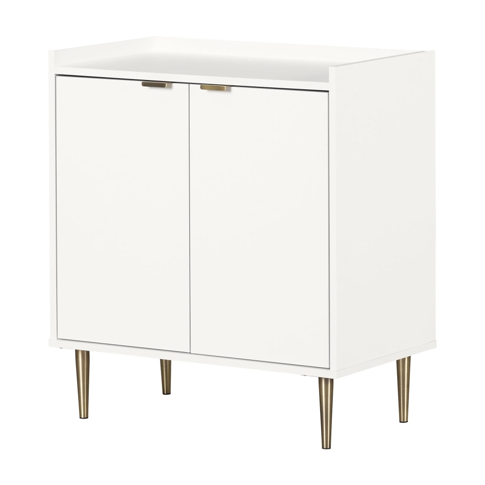 South Shore Maliza 29"W Storage Cabinet, Pure White
