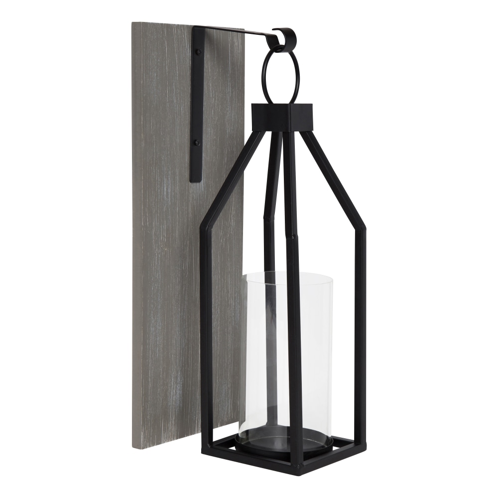 Kate and Laurel Oakly Wall Sconce Candle Holder,