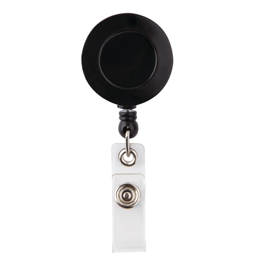 Office Depot® Brand Swivel Alligator Clip Badge Reel,